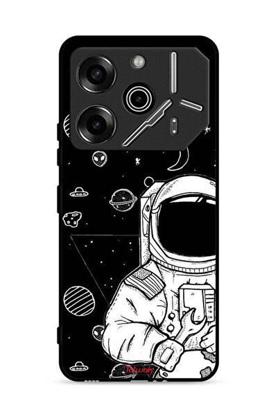 Tolwak غطاء حماية لهاتف تكنو بوفا 6 برو 5G بطبعة رائد فضاء