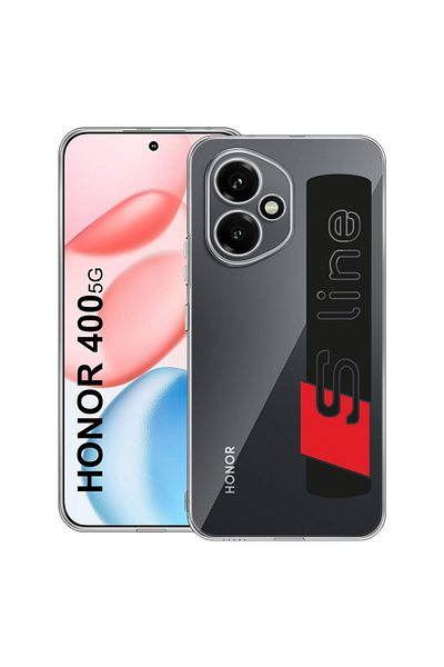bestcase Carcasă transparentă din silicon pentru Honor 400, Audi S Line, 2036423 T 1757