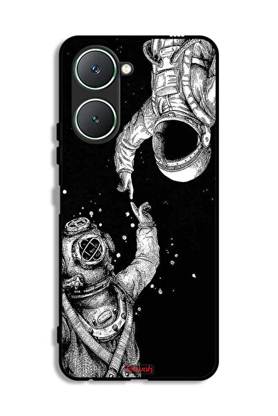 Tolwak غطاء حماية لهاتف Vivo Y18i 4G بتصميم رواد فضاء