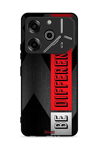 Tolwak غطاء حماية لهاتف تكنو بوفا 6 برو 5G "كن مختلفًا"