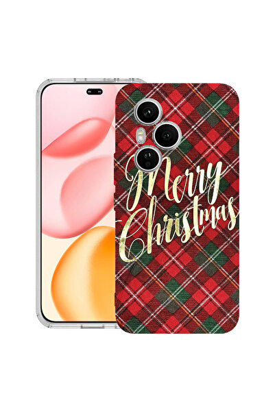 bestcase Carcasă transparentă din silicon pentru Honor 400 Pro, Crăciun Feric...