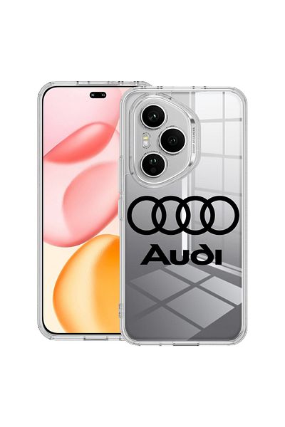 bestcase Carcasă transparentă din silicon pentru Honor 400 Pro, Audi, 2036424 T 1754
