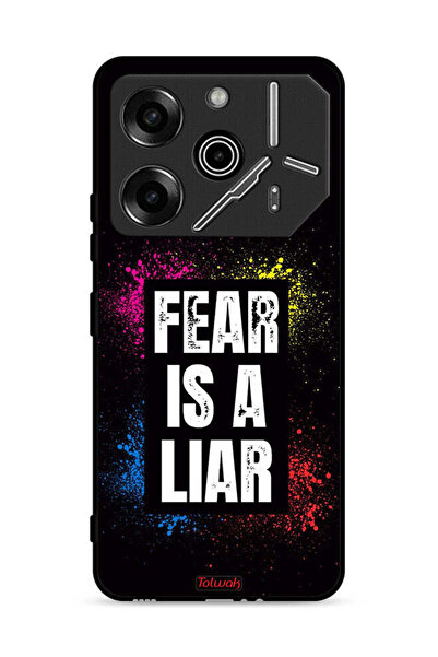 Tolwak غطاء حماية لهاتف تكنو بوفا 6 برو 5G - الخوف كاذب