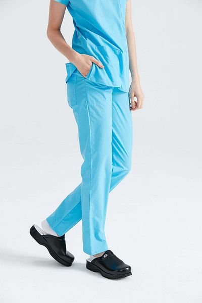 DEMOTEKS Scrub Bottom Pantaloni Medicali Classic Turquoise Unisex