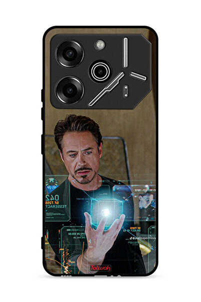 Tolwak غطاء حماية لهاتف تكنو بوفا 6 برو 5G، الرجل الحديدي