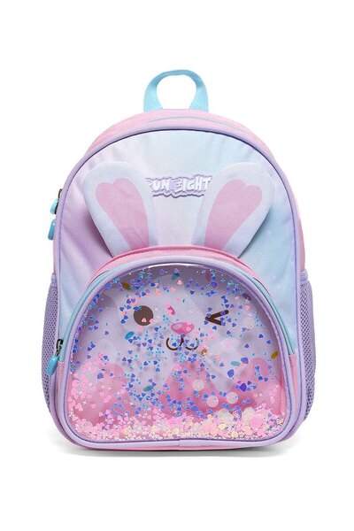 R&B حقيبة ظهر وردية اللون لغرف الأطفال للبنات