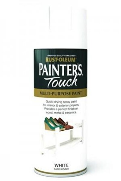 OEM Vopsea Spray Alba Satinata Painter’s Touch Satin White 400ml