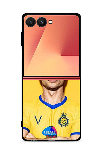 Tolwak غطاء حماية لهاتف سامسونج جالاكسي زد فليب 7 كريستيانو رونالدو