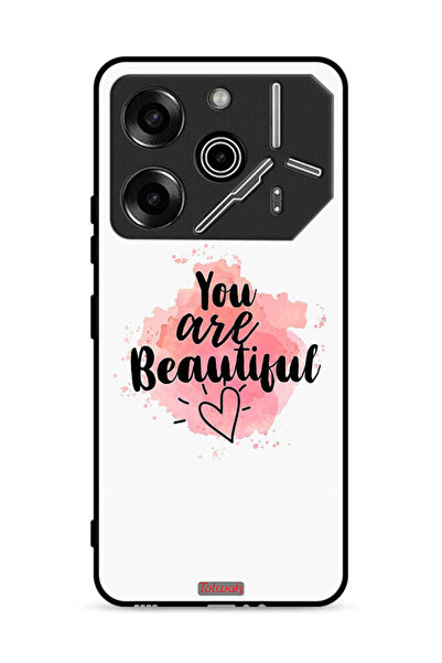 Tolwak غطاء حماية لهاتف تكنو بوفا 6 برو 5G، أنت جميلة