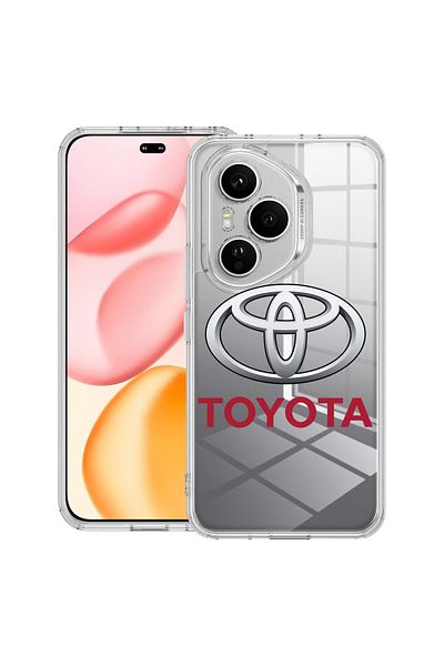 bestcase Carcasă transparentă din silicon pentru Honor 400 Pro, Toyota, 2036424 T 1723