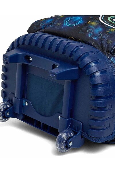 R&B Royal Blue Boys Trolley Bag