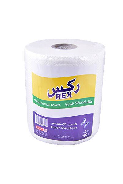 REX مناشف ورقية منزلية، 200 متر