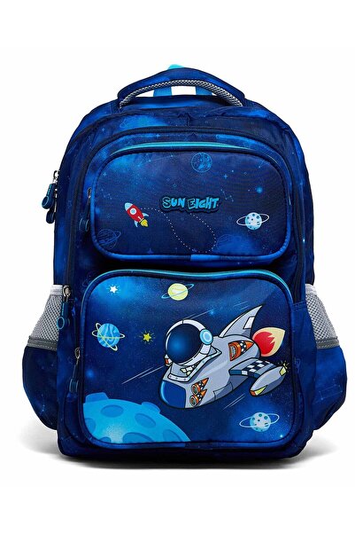 R&B Navy Blue Boys Backpack