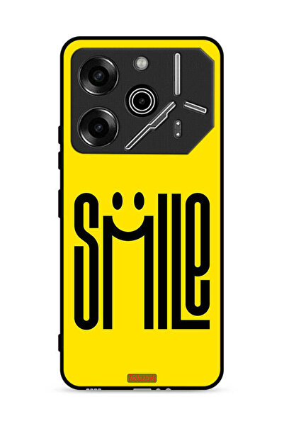 Tolwak غطاء حماية لهاتف تكنو بوفا 6 برو 5G برسومات ابتسامة