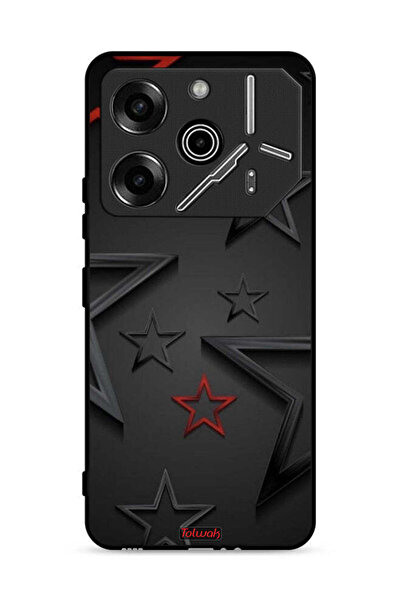 Tolwak غطاء حماية بنقشة نجوم لهاتف تكنو بوفا 6 برو 5G