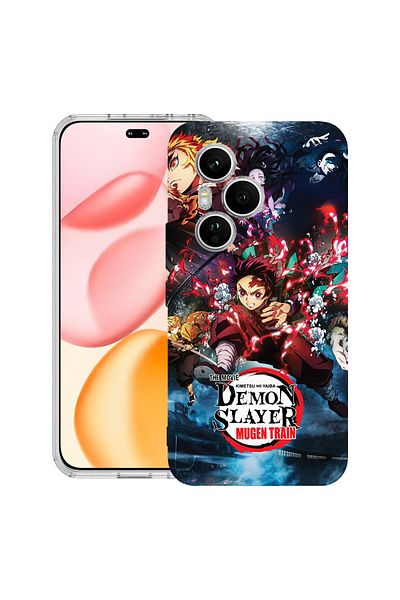 bestcase Carcasă transparentă din silicon pentru Honor 400 Pro, Demon Slayer, 2036424 T 1702