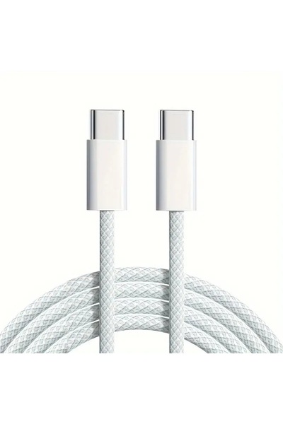 nexiva Orjinal İphone Ve Tüm Android İle Uyumlu 30 W Hızlı Şarj Kablosu Hasır...