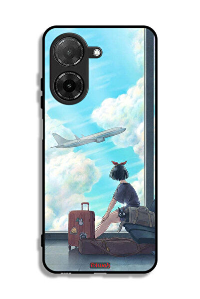 Tolwak غطاء حماية Xiaomi Redmi A5 4G بتصميم فن السفر