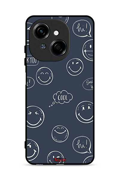 Tolwak غطاء حماية لهاتف Tecno Spark Go 1S 4G برسومات Cool Faces