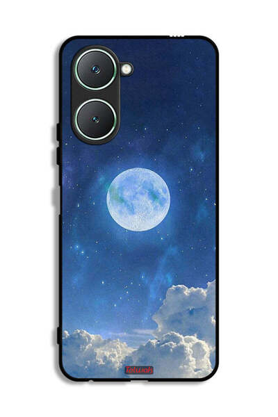 Tolwak غطاء حماية لهاتف Vivo Y18i 4G بتصميم غيوم القمر
