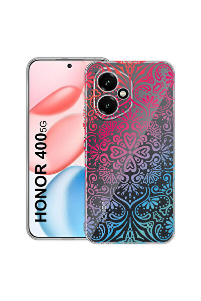 bestcase Carcasă transparentă din silicon pentru Honor 400, culoare Mandala, ...