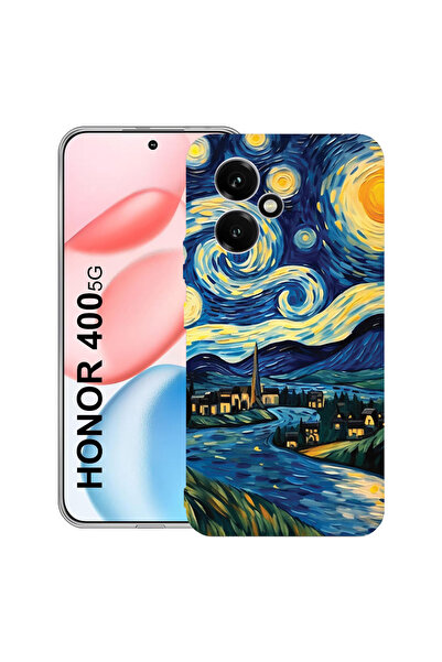 bestcase Carcasă transparentă din silicon pentru Honor 400, Starry Night, 203...