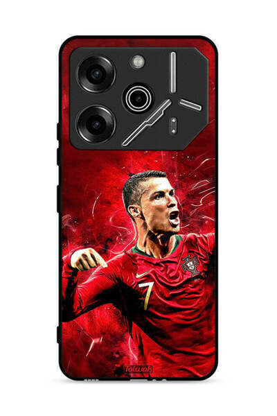 Tolwak غطاء حماية لهاتف تكنو بوفا 6 برو 5G كريستيانو رونالدو