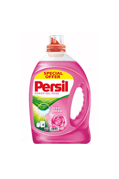 Persil منظف سائل باور جل برائحة الورد، 2.9 لتر