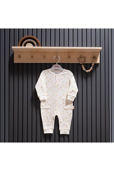 Tiffany Baby Kıds Tiffany Baby Pear Jacquard Theme Jumpsuit 40004