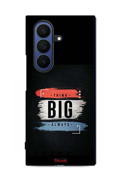 Tolwak غطاء حماية لهاتف Samsung Galaxy Z Fold7 - فكر دائمًا بشكل كبير