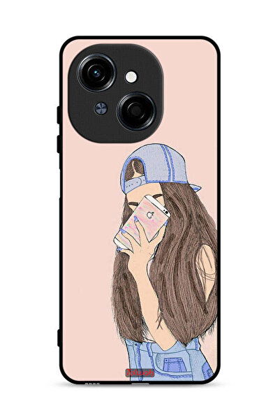 Tolwak غطاء حماية لهاتف Tecno Spark Go 1 4G لالتقاط صور سيلفي