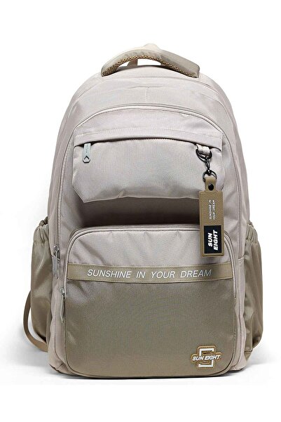 R&B Khaki Teen Boys Backpack