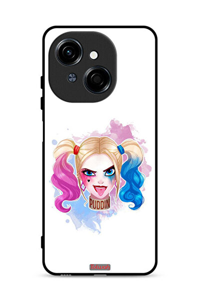 Tolwak غطاء حماية لهاتف تكنو سبارك جو 1 إس 4 جي برسومات هارلي كوين