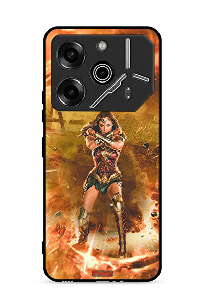 Tolwak غطاء حماية لهاتف تكنو بوفا 6 برو 5G - وندر وومن