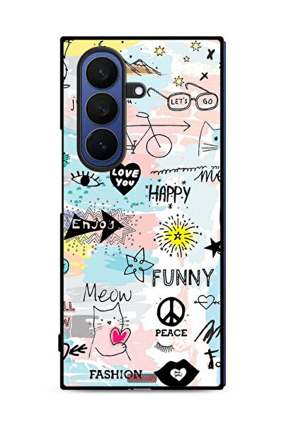 Tolwak غطاء حماية لهاتف Samsung Galaxy Z Fold7 - أحبك - علامات