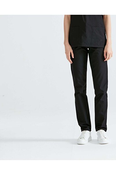 DEMOTEKS Scrub Bottom Medical Pants Classic Black Unisex