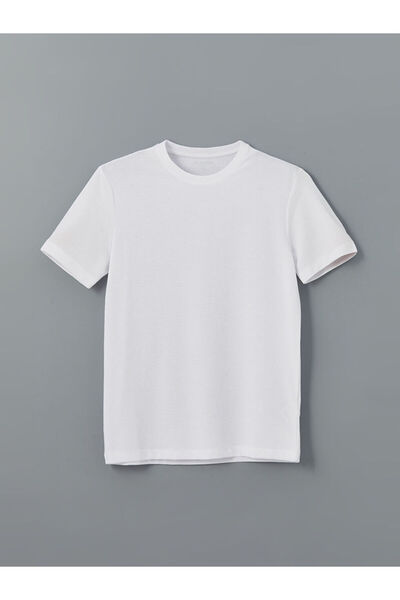 LC Waikiki Quality Parts from Celebi Store |   Crew Neck Short Sleeve Men's Textured T-Shirt