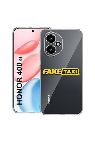 bestcase Carcasă transparentă din silicon pentru Honor 400, Fake Taxi, 203642...