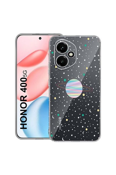bestcase Clear Silicon Case For Honor 400, Universe, 2036423 T 468