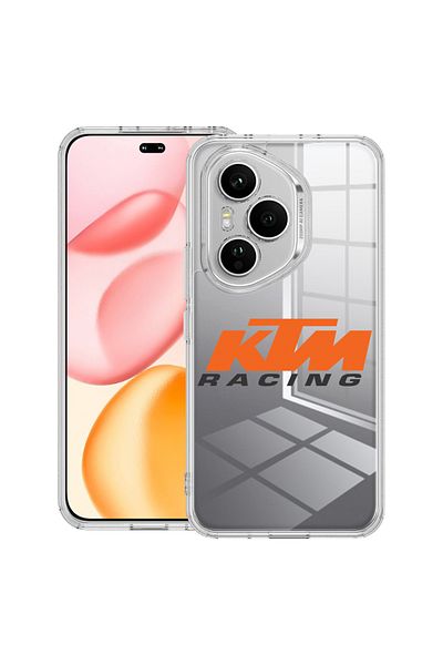 bestcase Carcasă transparentă din silicon pentru Honor 400 Pro, KTM Racing, 2036424 T 1735