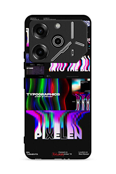 Tolwak غطاء حماية بتصميم حركة لهاتف تكنو بوفا 6 برو 5G