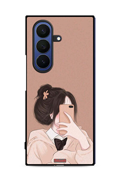 Tolwak غطاء حماية لهاتف Samsung Galaxy Z Fold7 لالتقاط صور سيلفي