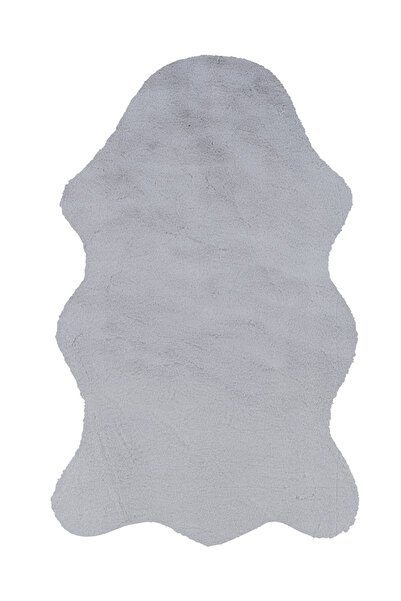 Apex Halı Meloni Gri Yumuşak Dokulu Yıkanabilir Tüy Toz Vermez Üst Kalite Pel...