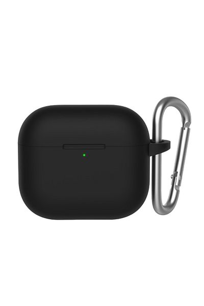 BLUEO Soft silicone case for AirPods 3, Liquid Silicone, Black