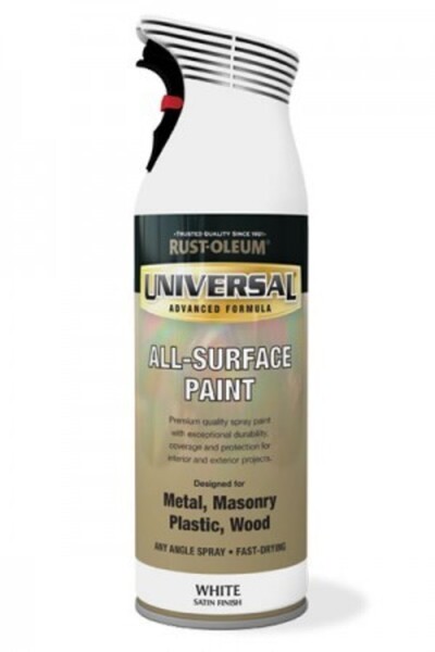 OEM Vopsea Spray Universal Satin Alb 400ml