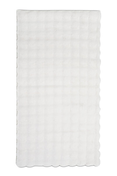 Apex Halı Molecule Krem Bubble Desenli Yumuşak Dokulu Yıkanabilir Tüy Toz Ver...