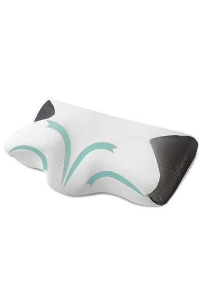 Suporto ®️ pernă ortopedică de dormit, spumă cu memorie, extensii și suport c...