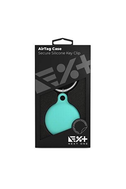 NOA Secure Key Clip Silicone Protective Case for AirTag, Mint