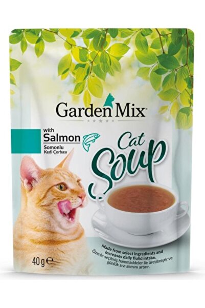Gardenmix Garden Mix Somonlu Kedi Çorbası 40gr