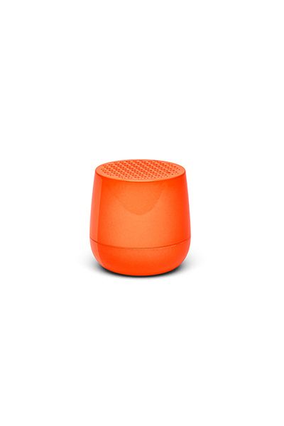 Lexon MINO+ Bluetooth Speaker USB and wireless charging Portable Speaker ABS Glossy Orange Fluo